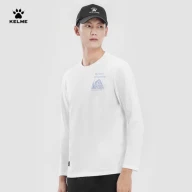 Лонгслив KELME Long Sleeve T-Shirt White - Лонгслив KELME Long Sleeve T-Shirt White