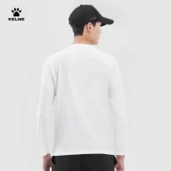 Лонгслив KELME Long Sleeve T-Shirt White - Лонгслив KELME Long Sleeve T-Shirt White