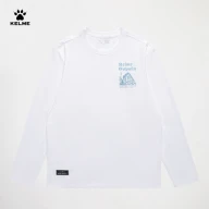 Лонгслив KELME Long Sleeve T-Shirt White - Лонгслив KELME Long Sleeve T-Shirt White
