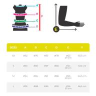 Гидрокостюм для плавания женский Salvas Alpha, MS0072-L, р. L, неопрен, чёрно-жёлтый - Гидрокостюм для плавания женский Salvas Alpha, MS0072-L, р. L, неопрен, чёрно-жёлтый