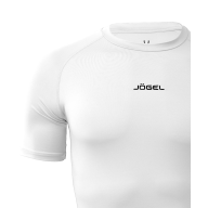 Футболка компрессионная с коротким рукавом JOGEL Camp PerFormDRY Top SS, белый - downloaded from prime-sport.ru