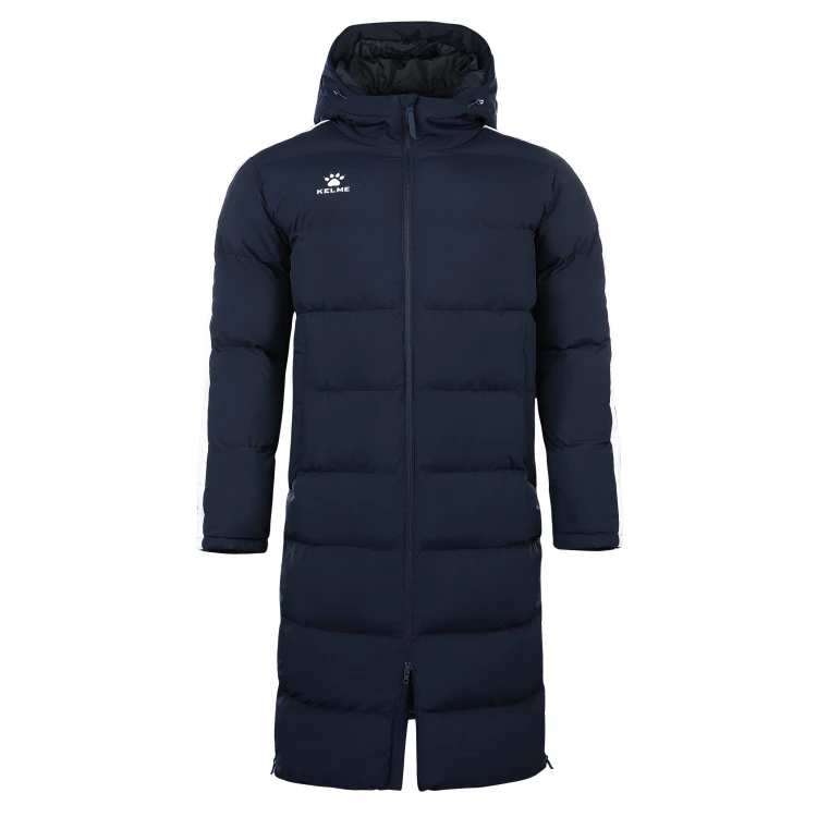 Пуховик KELME Men's Long Clothes Dark Blue
