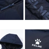 Пуховик KELME Men's Long Clothes Dark Blue - Пуховик KELME Men's Long Clothes Dark Blue