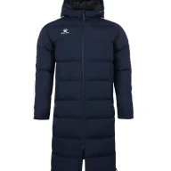Пуховик KELME Men's Long Clothes Dark Blue - Пуховик KELME Men's Long Clothes Dark Blue
