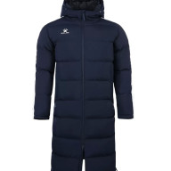 Пуховик KELME Men's Long Clothes Dark Blue - Пуховик KELME Men's Long Clothes Dark Blue
