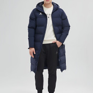 Пуховик KELME Men's Long Clothes Dark Blue - Пуховик KELME Men's Long Clothes Dark Blue