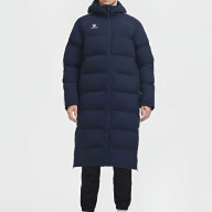 Пуховик KELME Men's Long Clothes Dark Blue - Пуховик KELME Men's Long Clothes Dark Blue