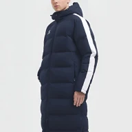 Пуховик KELME Men's Long Clothes Dark Blue - Пуховик KELME Men's Long Clothes Dark Blue