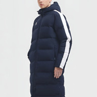 Пуховик KELME Men's Long Clothes Dark Blue - Пуховик KELME Men's Long Clothes Dark Blue