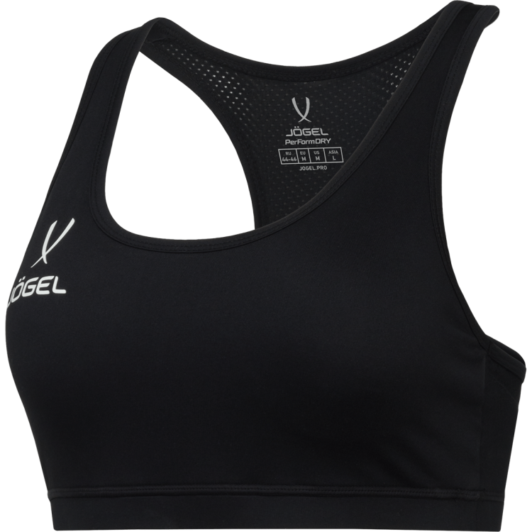 Бра тренировочное JÖGEL DIVISION PerFormDRY Womens Top, черный Бра тренировочное JÖGEL DIVISION PerFormDRY Womens Top, черный