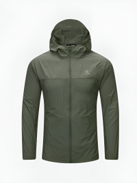 Ветровка KELME Sun Protective Clothing Green