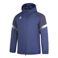 Куртка утепленная KELME Hooded Short Padded Jacket Dark Blue - Куртка утепленная KELME Hooded Short Padded Jacket Dark Blue