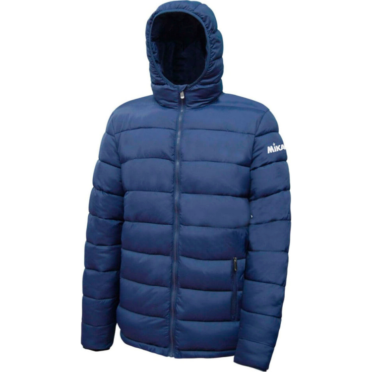 Куртка утепленная с капюшоном мужская MIKASA MT914-036-3XL, р.3XL, синий Куртка утепленная с капюшоном мужская MIKASA MT914-036-3XL, р.3XL, синий