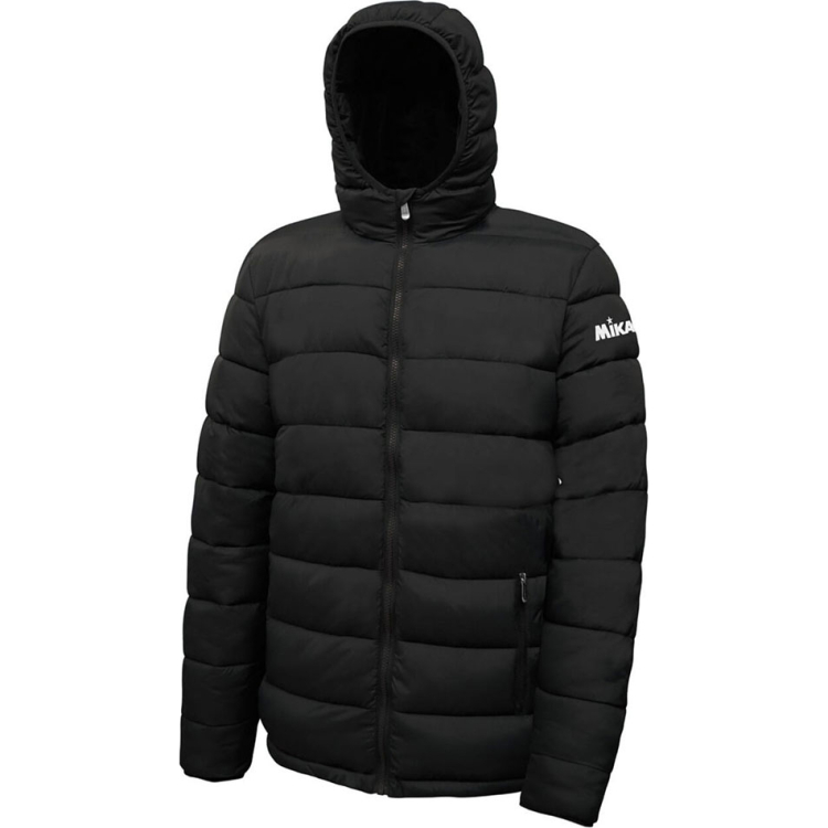 Куртка утепленная с капюшоном мужская MIKASA MT914-049-3XL, р.3XL, черный Куртка утепленная с капюшоном мужская MIKASA MT914-049-3XL, р.3XL, черный