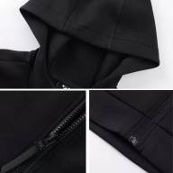 Толстовка KELME Women's Hooded Jacket Black - Толстовка KELME Women's Hooded Jacket Black