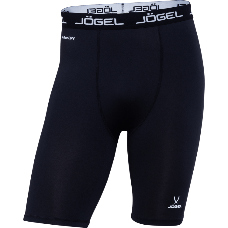 Шорты компрессионные JÖGEL CAMP PerFormDRY Tight Short, черный/белый Шорты компрессионные JÖGEL CAMP PerFormDRY Tight Short, черный/белый