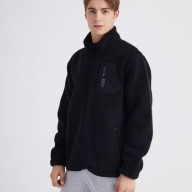 Толстовка KELME Men's Knitted Jacket Black - Толстовка KELME Men's Knitted Jacket Black