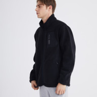 Толстовка KELME Men's Knitted Jacket Black - Толстовка KELME Men's Knitted Jacket Black
