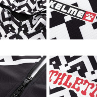 Толстовка KELME Men's Knitted Jacket Black - Толстовка KELME Men's Knitted Jacket Black