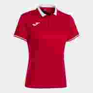 Поло JOMA CHAMPIONSHIP VI Красный-белый - Поло JOMA CHAMPIONSHIP VI Красный-белый