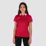 Поло JOMA CHAMPIONSHIP VI Красный-белый - Поло JOMA CHAMPIONSHIP VI Красный-белый