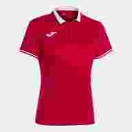 Поло JOMA CHAMPIONSHIP VI Красный-белый - Поло JOMA CHAMPIONSHIP VI Красный-белый