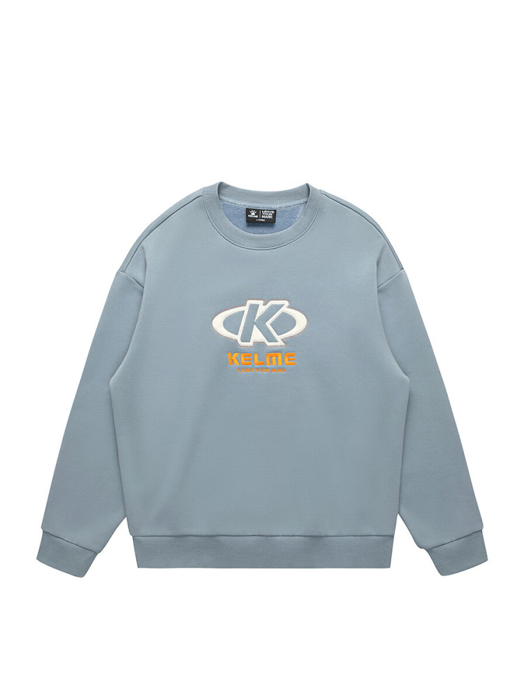 Свитшот KELME Fleece Crew Neck Sweatshirt Blue