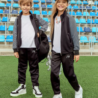 Спортивный костюм для девочек FN Dynamic Kids Girls (Black/Grey) - Спортивный костюм для девочек FN Dynamic Kids Girls (Black/Grey)