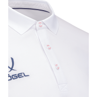 Поло JOGEL NATIONAL PerFormDRY Classic Polo, белый - Поло JOGEL NATIONAL PerFormDRY Classic Polo, белый