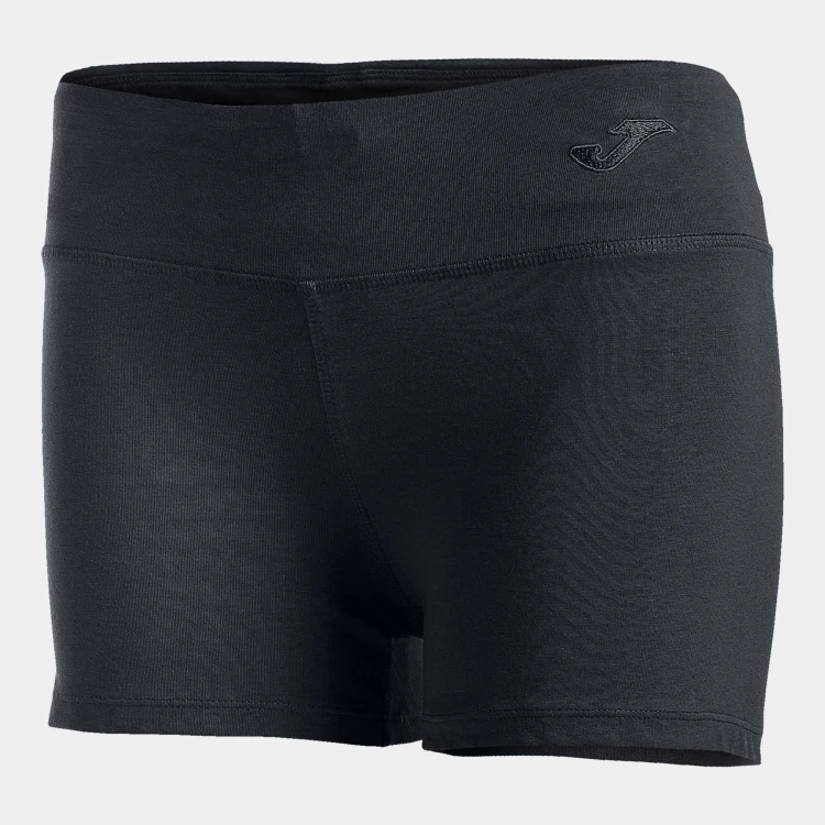 Женские леггинсы короткие JOMA COMBI COTTON Черный