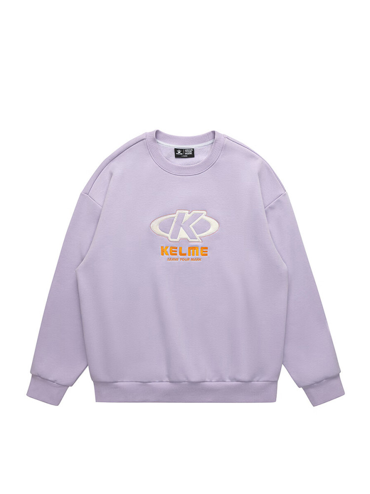 Свитшот KELME Fleece Crew Neck Sweatshirt Violet
