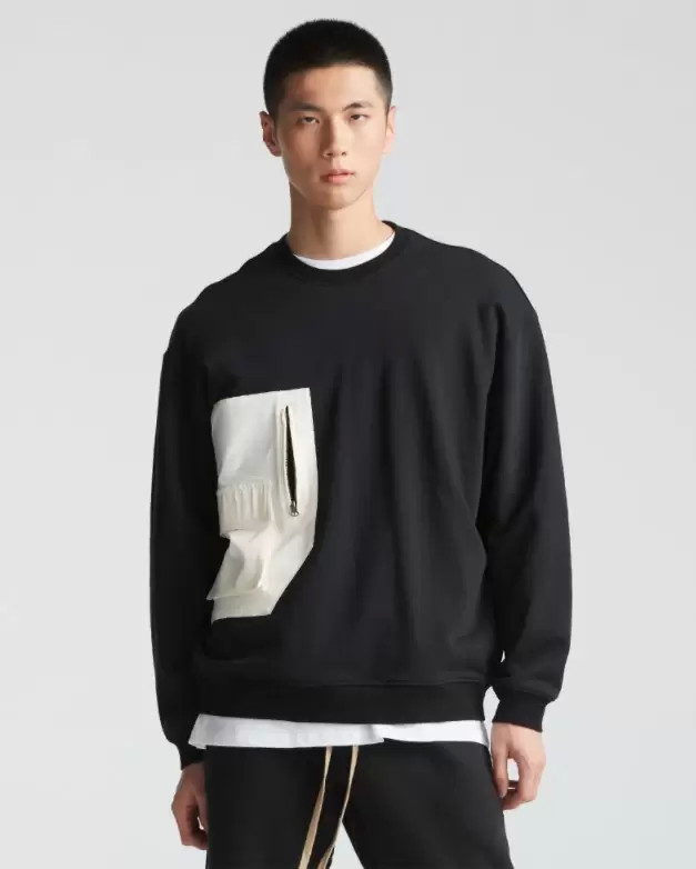 Свитшот KELME Round Neck Sweater Black