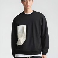 Свитшот KELME Round Neck Sweater Black - Свитшот KELME Round Neck Sweater Black