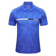 Футболка-поло KELME Short Sleeve Polo Shirt Blue - Футболка-поло KELME Short Sleeve Polo Shirt Blue