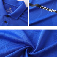 Футболка-поло KELME Short Sleeve Polo Shirt Blue - Футболка-поло KELME Short Sleeve Polo Shirt Blue