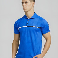 Футболка-поло KELME Short Sleeve Polo Shirt Blue - Футболка-поло KELME Short Sleeve Polo Shirt Blue