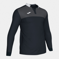 Поло JOMA WINNER Черный-антрацит