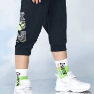 Детские бриджи KELME Woven Cropped Trousers Black - Детские бриджи KELME Woven Cropped Trousers Black