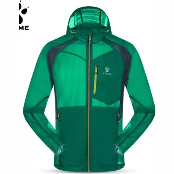 Ветровка KELME Men's skin trench coat Ветровка KELME Men's skin trench coat