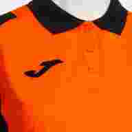 Женское поло JOMA LIDER NARANJA NEGRO - Женское поло JOMA LIDER NARANJA NEGRO