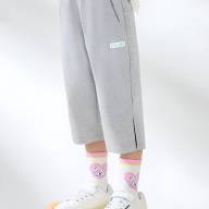Детские бриджи KELME Knitted Cropped Pants Grey - Детские бриджи KELME Knitted Cropped Pants Grey