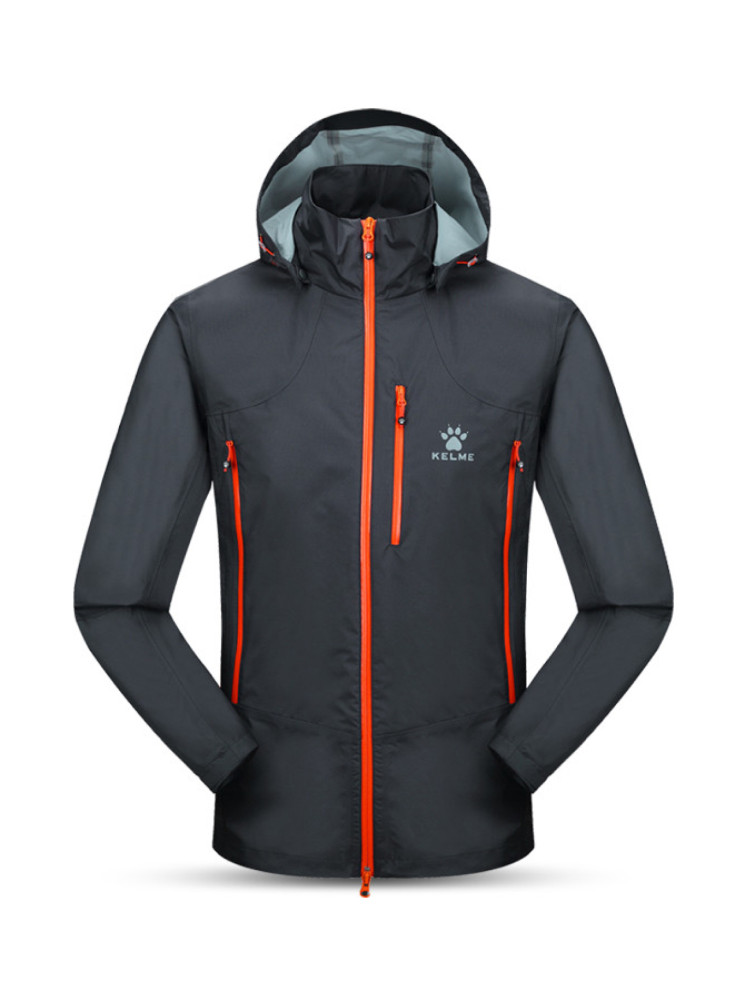 Ветровка KELME Men's Jacket Dark Grey