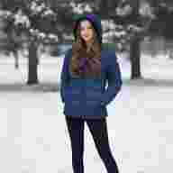 СЦ*Куртка утепленная с капюшоном жен. MIKASA MT913-036-2XL, р.2XL, полиэстер, нейлон, синий - СЦ*Куртка утепленная с капюшоном жен. MIKASA MT913-036-2XL, р.2XL, полиэстер, нейлон, синий