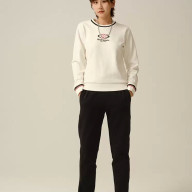 Свитшот KELME Round Neck Sweater White - Свитшот KELME Round Neck Sweater White