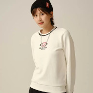 Свитшот KELME Round Neck Sweater White - Свитшот KELME Round Neck Sweater White