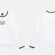Свитшот KELME Round Neck Sweater White - Свитшот KELME Round Neck Sweater White