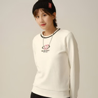 Свитшот KELME Round Neck Sweater White - Свитшот KELME Round Neck Sweater White