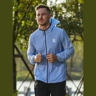 Ветровка KELME Thin Trench Coat Light Blue - Ветровка KELME Thin Trench Coat Light Blue