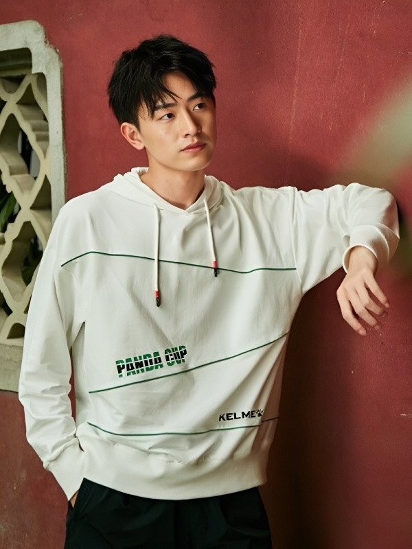 Худи KELME Men's Hooded Pullover White