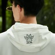 Худи KELME Men's Hooded Pullover White - Худи KELME Men's Hooded Pullover White